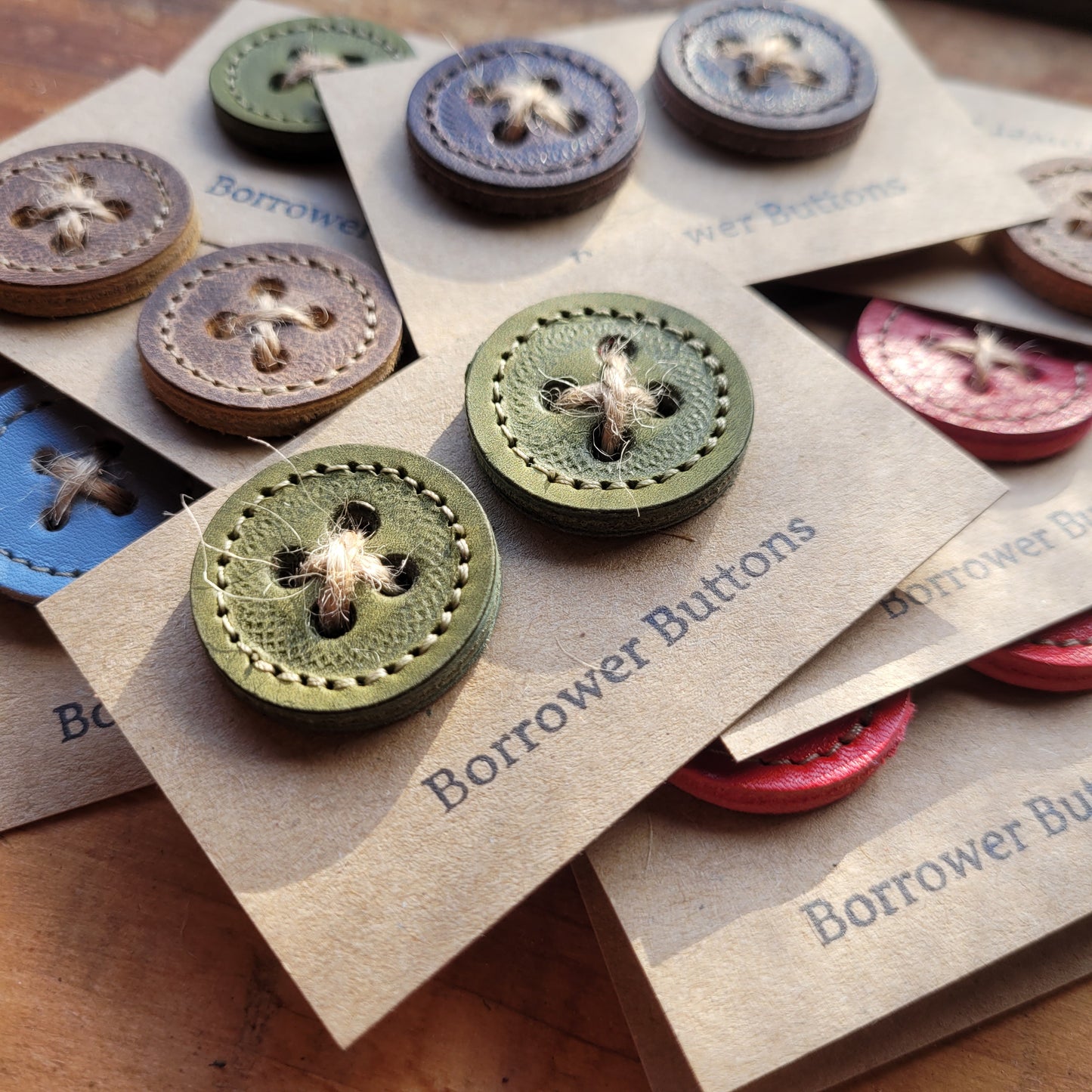BORROWER Buttons. View Stock.