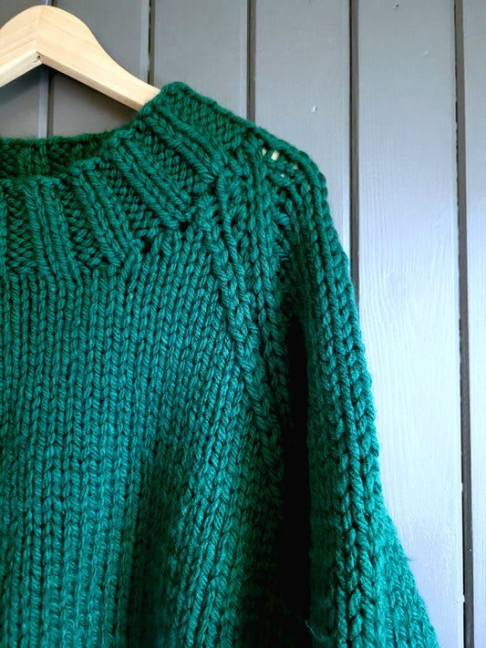 RAGLAN Super Chunky Jumper. View Stock.