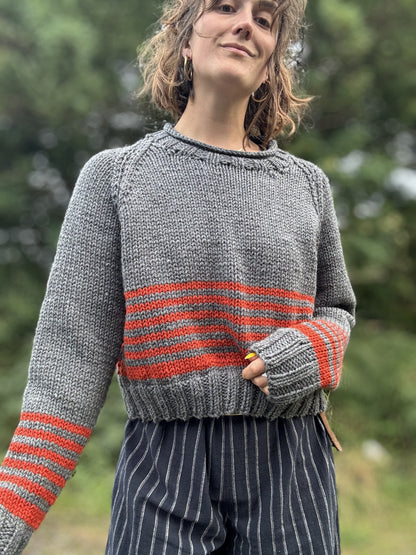 RAGLAN Stripe Jumper. 4960