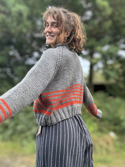 RAGLAN Stripe Jumper. 4960