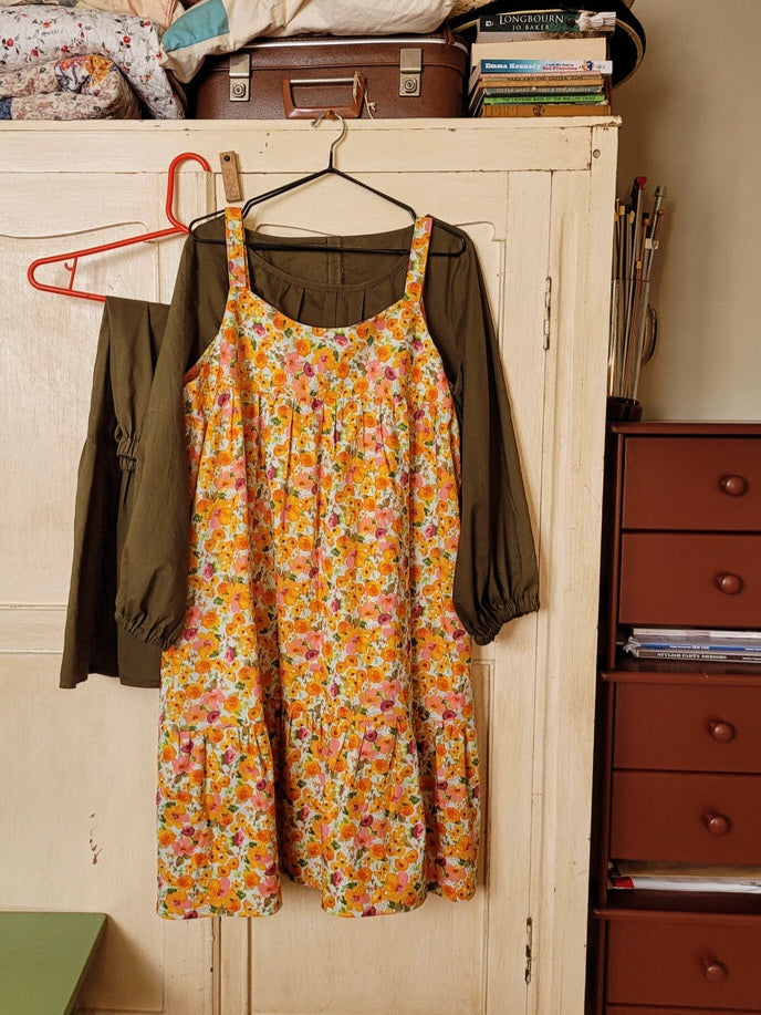 HOLLY Dress. Summer. Handmade in England.