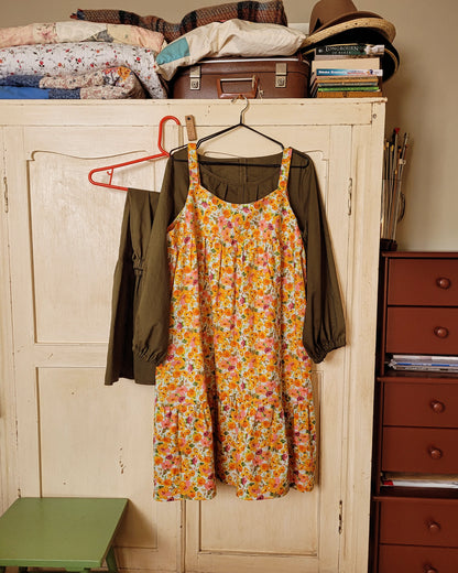 HOLLY Dress. Summer. Handmade in England.