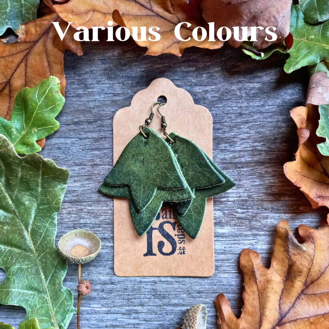 IVY LEAF Earrings. View Stock.