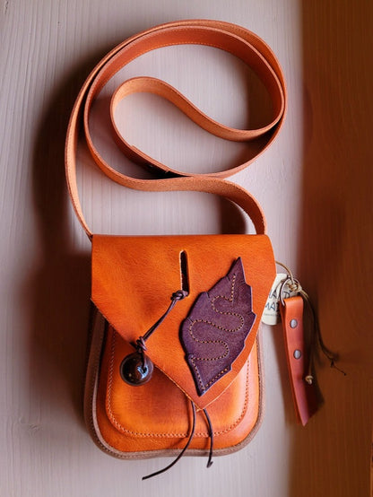 OWLSFOOT Bag. Fox orange